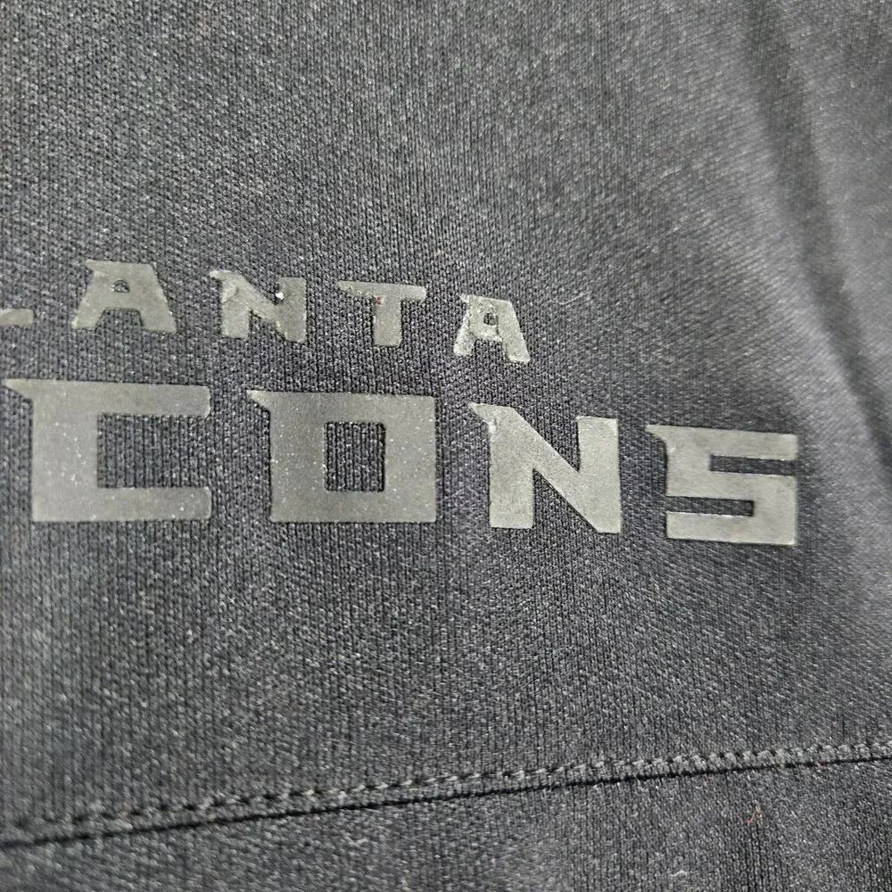 Mens Nike Dri-FIT Atlanta Falcons NFL On Field Apparel XL Polo Black
